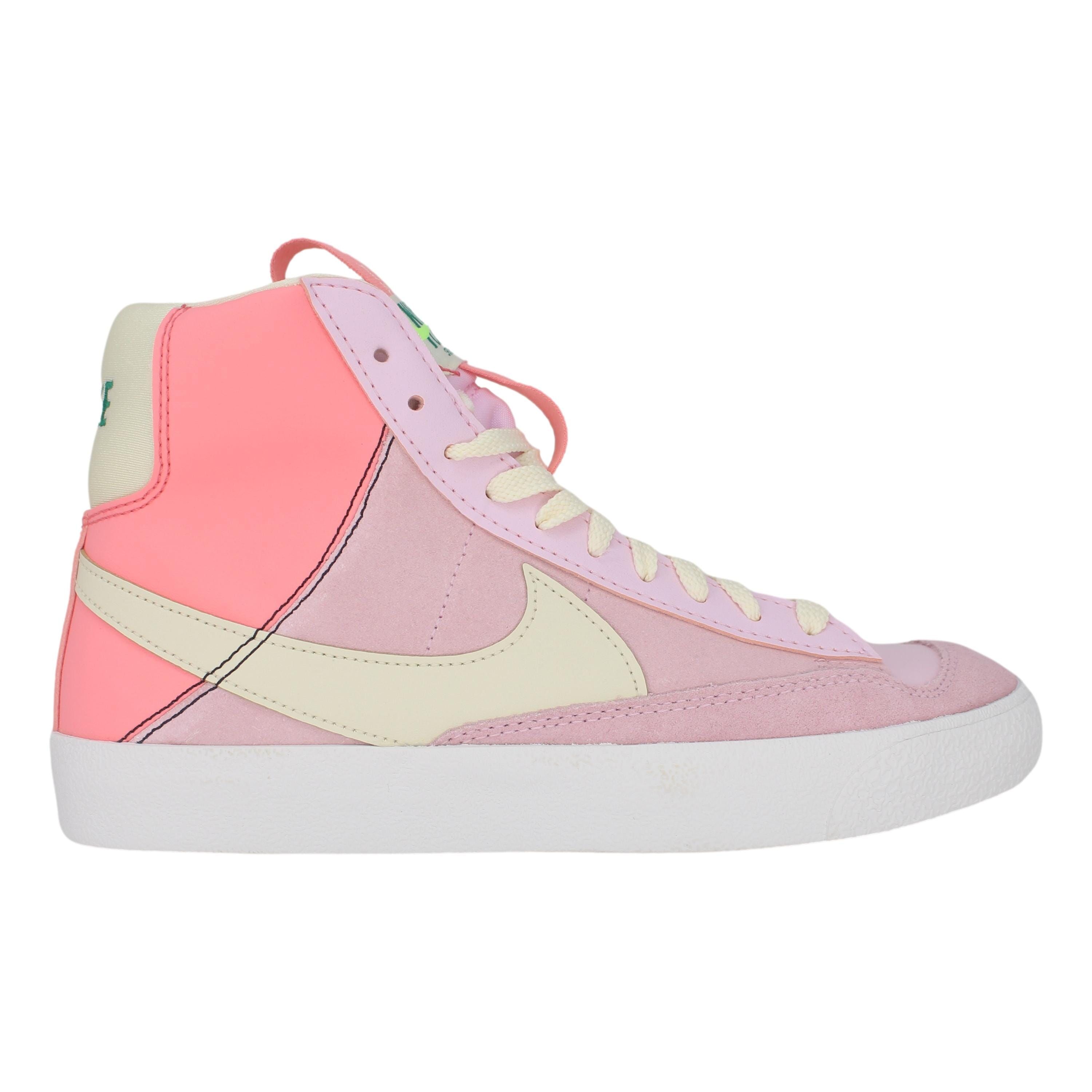 Nike Blazer Mid '77 SE D Pink Foam/Coconut DQ0369-600 Grade-School Size 6Y Medium | Walmart (US)