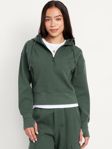 Dynamic Fleece Half-Zip Hoodie | Old Navy (US)