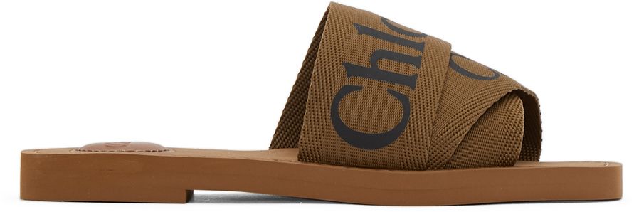 Brown Woody Sandals | SSENSE