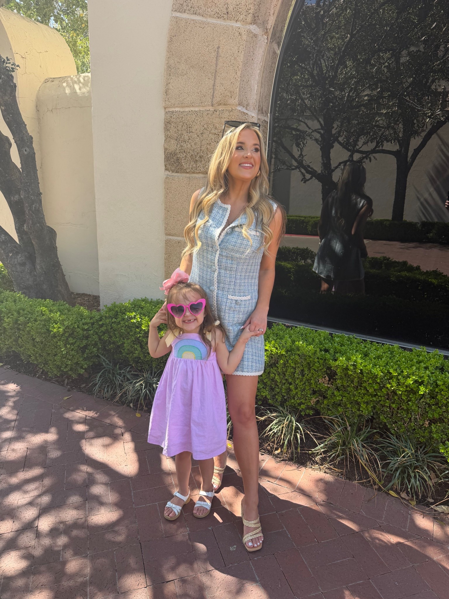 Easter outfits. Easter dress, women’s and little girls Easter dress. Toddler spring dress. Tweed dress 

#LTKWorkwear #LTKKids #LTKPetite