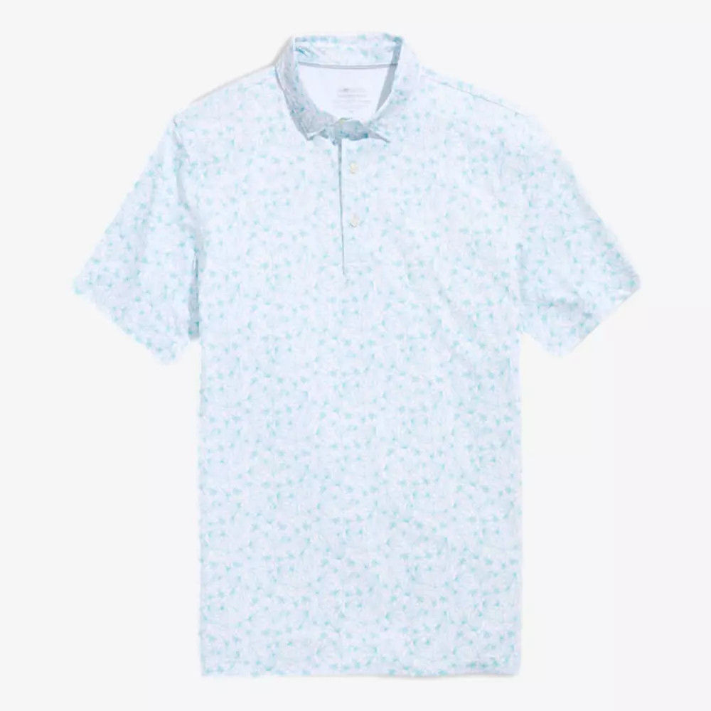Vineyard Vines Palmero Violet Flora Polo | PGA TOUR Superstore