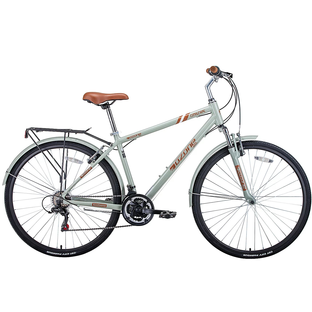 Ozone 500 Men’s 700c Cityscape Hybrid Bike | Academy | Academy Sports + Outdoors
