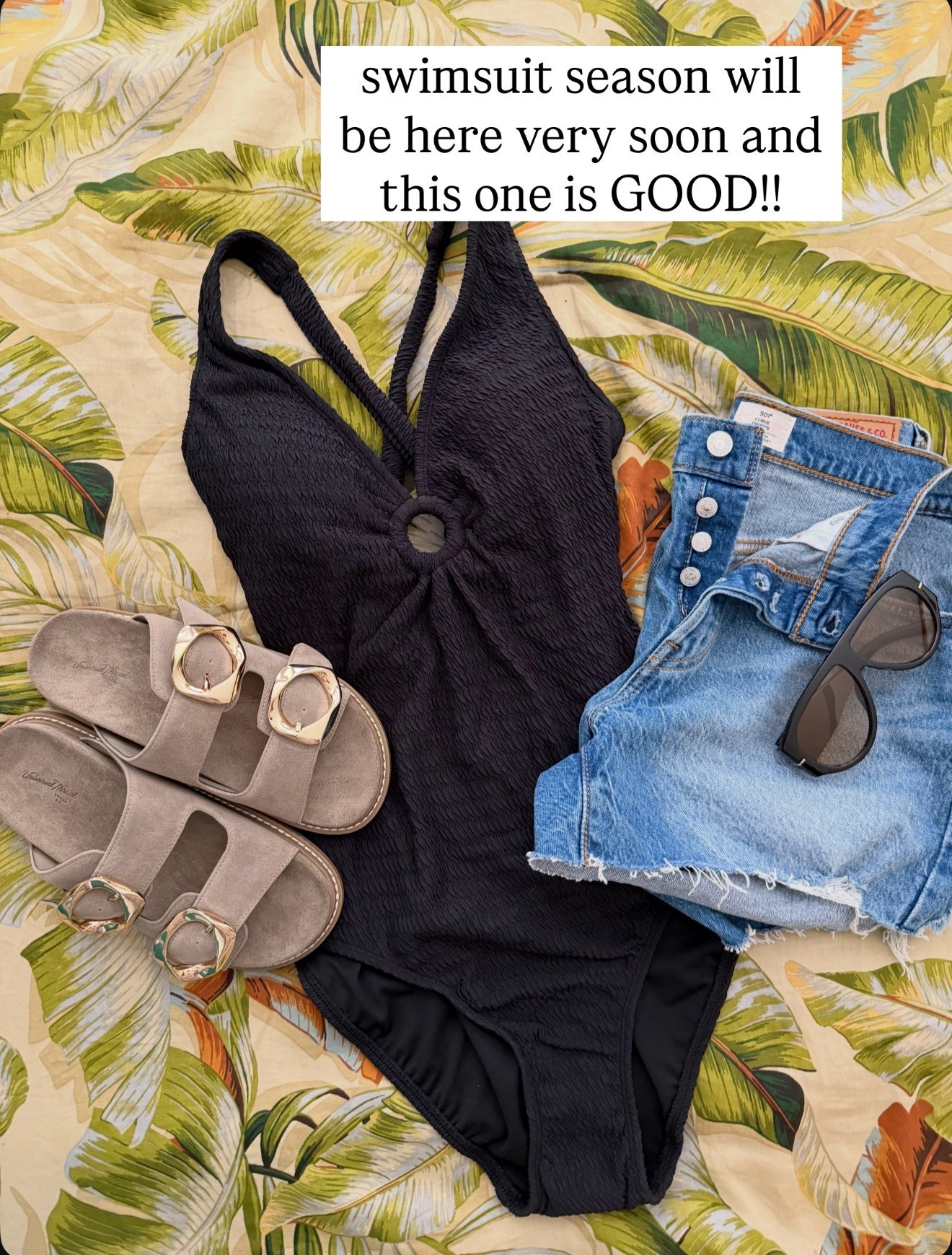 Black keyhole one piece swimsuit from target! So nice and true to size 