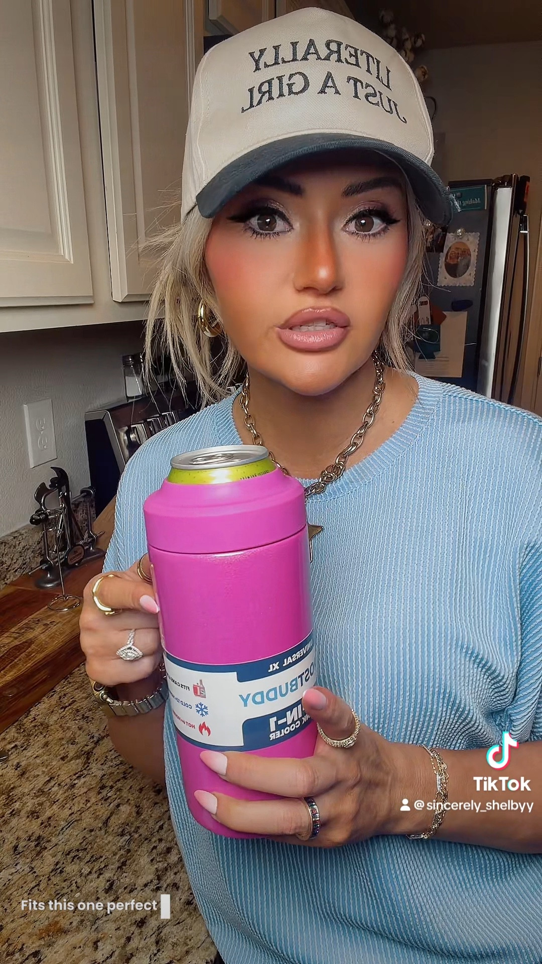 This fits literally EVERY drink... no more guessing sizes!! From slim cans to bottles to
24oz... it does it all!!
Pertect for summer, lake days, tailgates ☀️

#LTKootd #LTKHome #LTKTravel