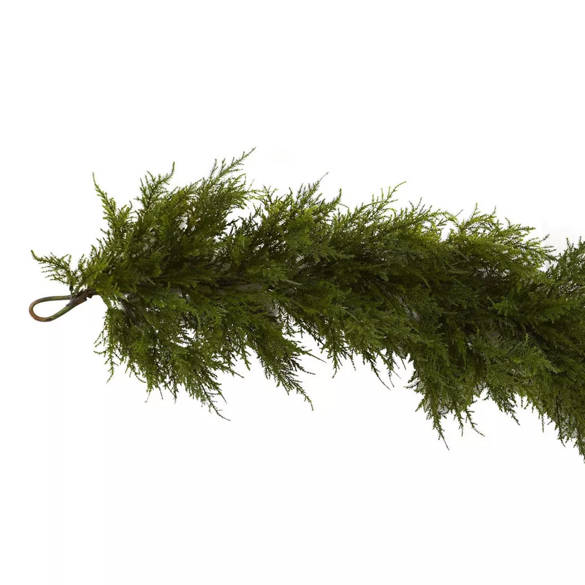 Nearly Natural 6' Cedar Artificial Christmas Garland Green | Target