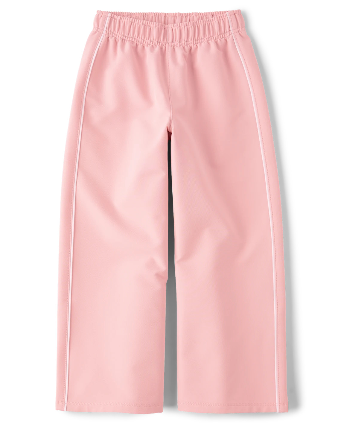 Girls Cozy Wide Leg Track Pants - pink | The Children's Place