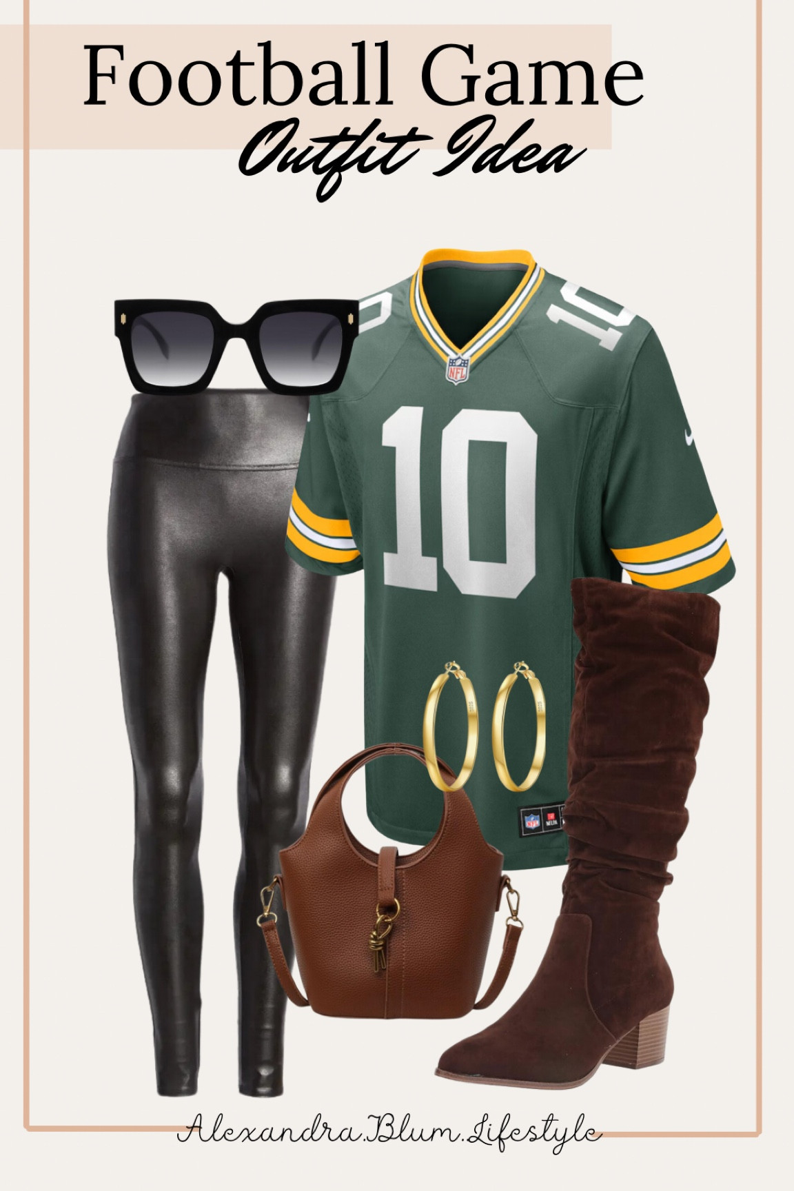NFL football jersey game outfit idea! Football jersey outfits! Football game outfit idea! Fall outfit idea! Fall outfits

#LTKMidsize #LTKFindsUnder100 #LTKItBag