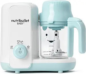 nutribullet Baby Steam + Blend, White/Blue | Amazon (US)