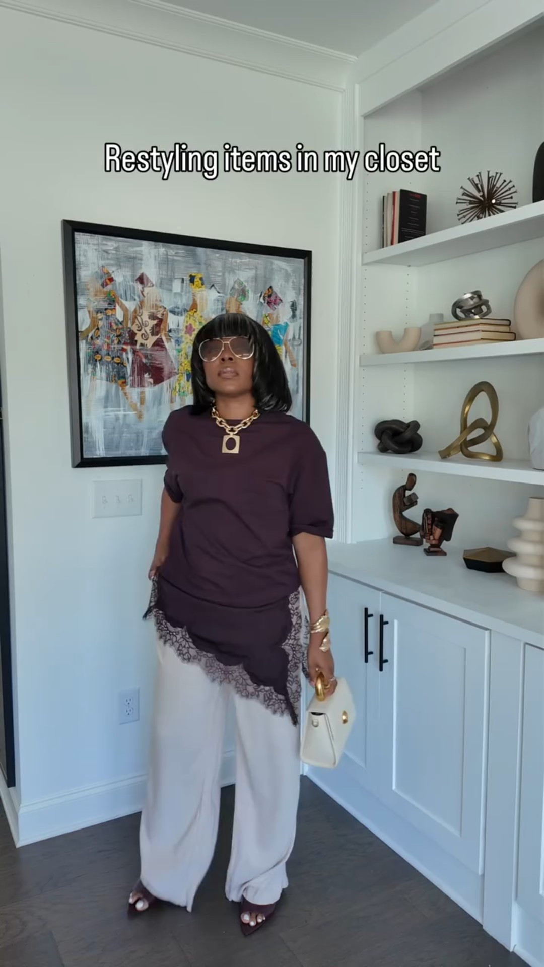 My goal for spring, is to bring new live to items in my closet by rewearing them more. 

Wearing a small in the lace trim shirt 

Crazy how I haven’t worn this linen pants in years.
My lace trim top is under $30 linked to profile. 
Necklace @hanifaofficial 
Bag @shopkhoi 
Mules @mango 

#atlantainfluencer #closetrefresh what I am wearing