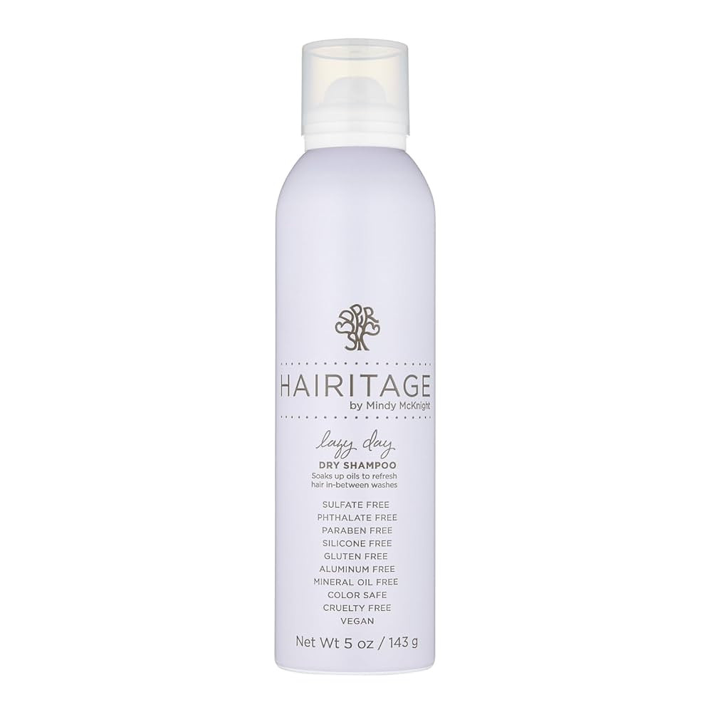 Hairitage Dry Shampoo - Oil Absorbing + Time Saving - Reduces Odors - Adds Texture + Volume - Cle... | Amazon (US)