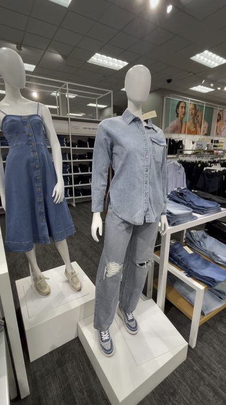 The  trend now is denim Target has a wide selection both  in colors and style 

#LTKxTarget #LTKfindsunder50 #LTKstyletip