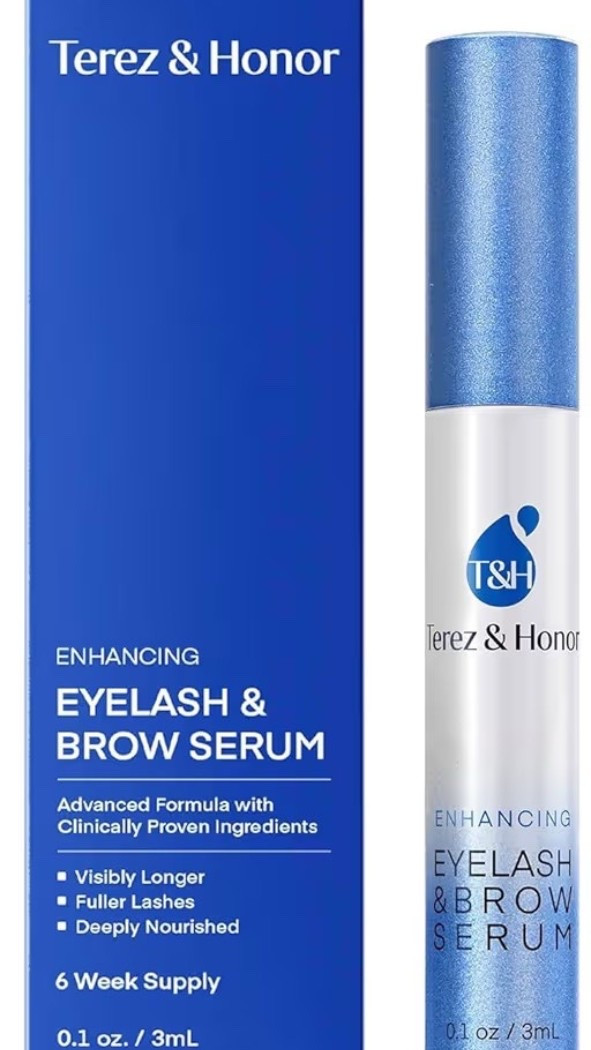 Add this eyelash serum to your Amazon order!! It’s $10 off today making it only $19. I ran out and I can definitely tell 🫠