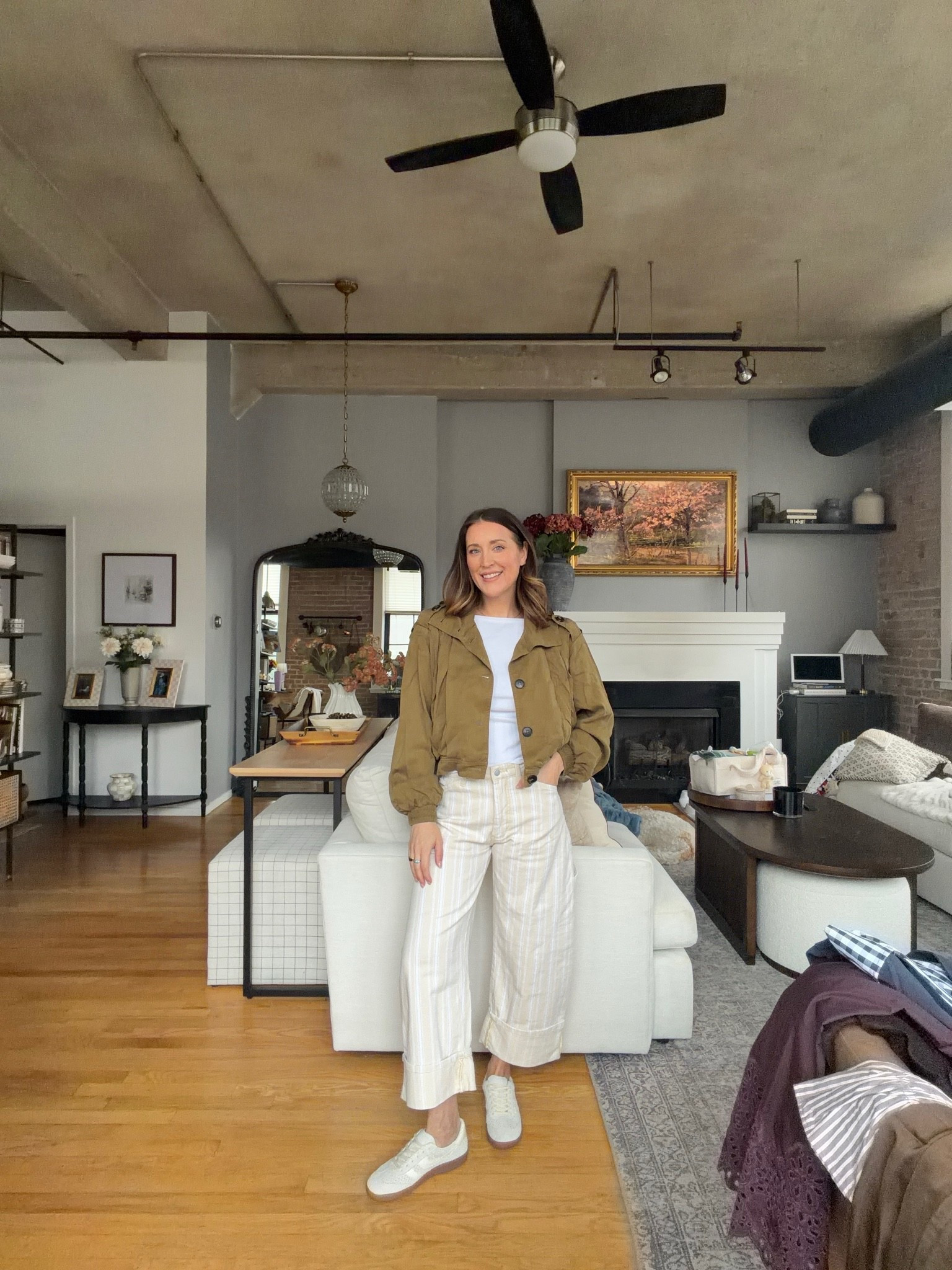 Pre-fall outfit idea! Wearing 24p in denim and S in the tank and jacket 

@Anthropologie

#LTKSeasonal #LTKootd