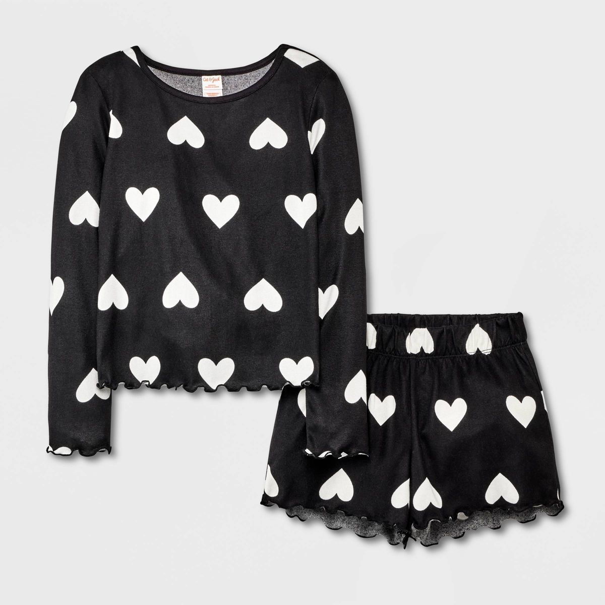 Girls' 2pc Long Sleeve Sweater Knit Pajama Set - Cat & Jack™ | Target