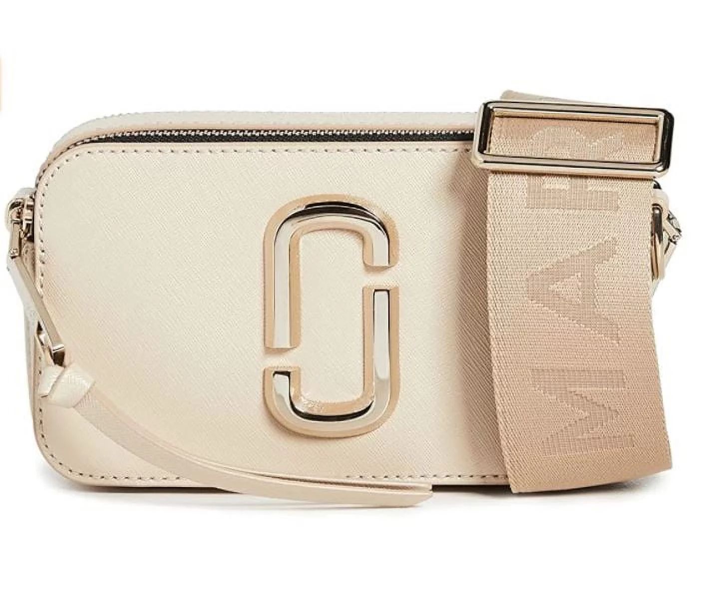 Marc Jacobs Women's Snapshot DTM Camera Bag, Khaki, Tan, One Size Cowhide Leather | Walmart (US)