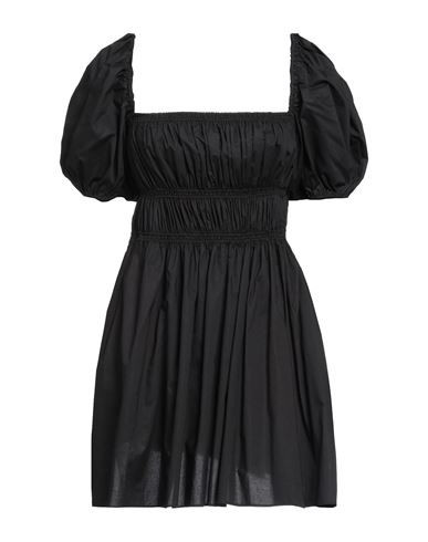 Matteau Woman Mini dress Black Size 5 Organic cotton | YOOX (US)
