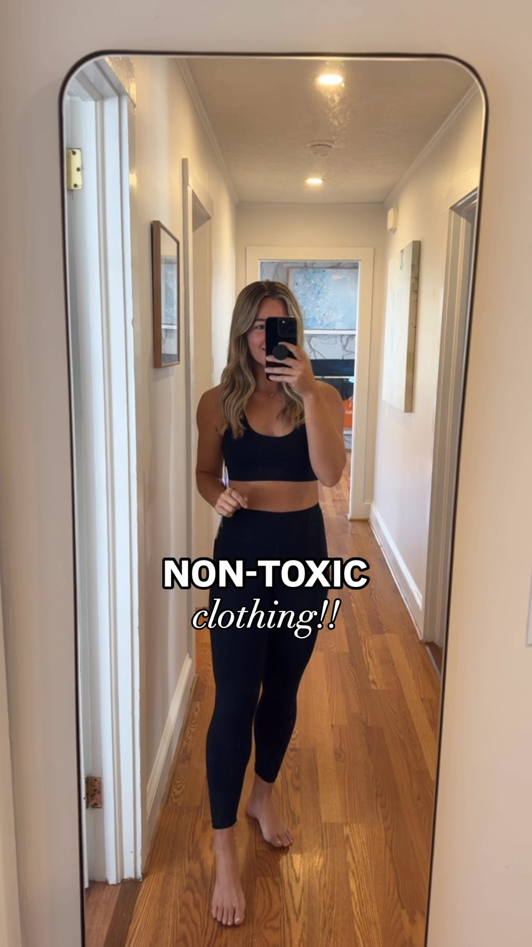 non-toxic workout set from Mate the Label!  It's super soft, made from organic cotton, and perfect for a comfy, clean workout. 💪 #NonToxicClothing #MateTheLabel #OrganicCotton #CleanLiving

#LTKVideo #LTKStyleTip #LTKFamily