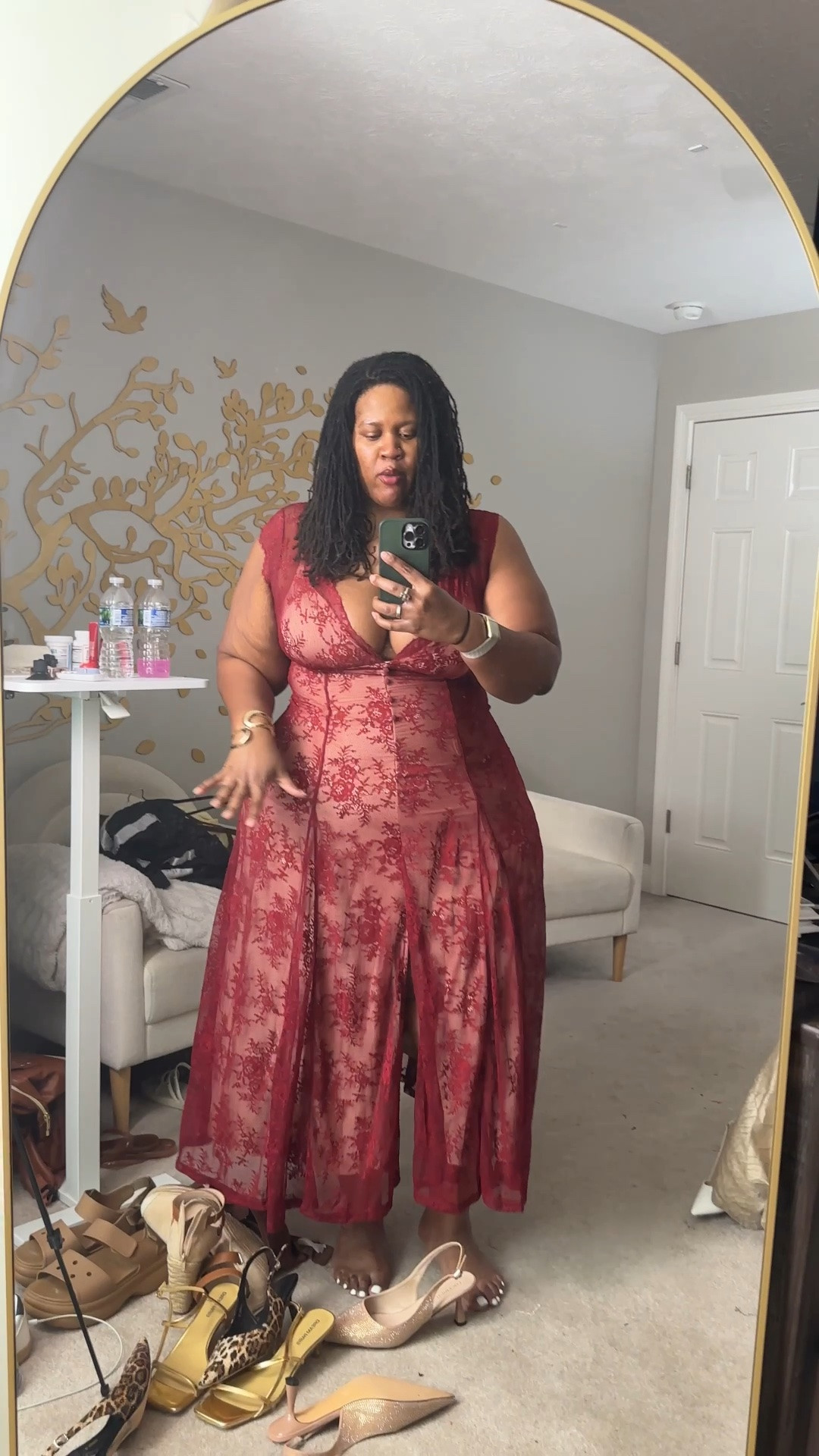 The ultimate lace dress!!! I’m wearing a size 3X and I’m obsessed with the red 😍😍😍 it has a built in bra and built in shapewear!

#LTKPlusSize #LTKSaleAlert