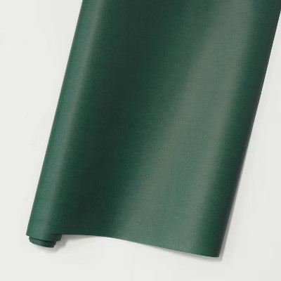 Solid Premium Gift Wrap Dark Green - Hearth & Hand™ with Magnolia | Target