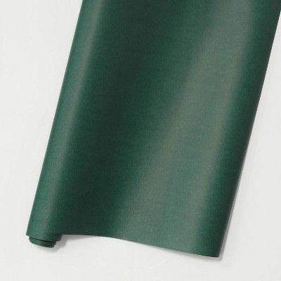 Solid Premium Gift Wrap Dark Green - Hearth & Hand™ with Magnolia | Target