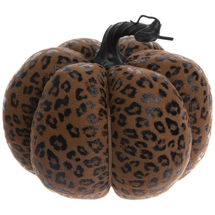 Leopard Print Pumpkin Home Autumn Fall Harvest Decoration Gift | Walmart (US)