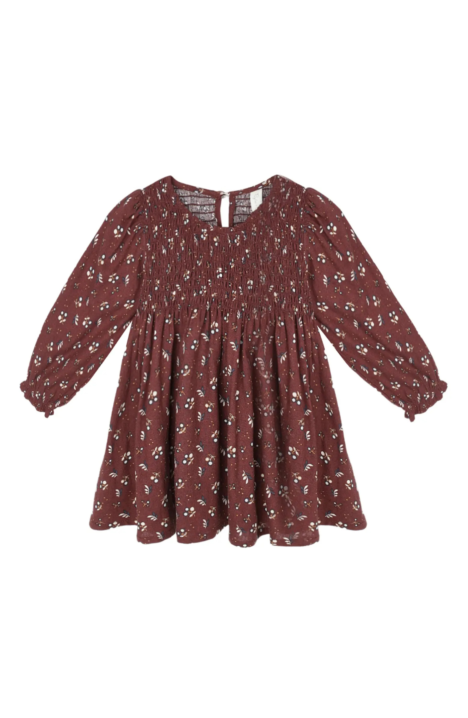 Capri Harvest Berry Smocked Dress | Nordstrom
