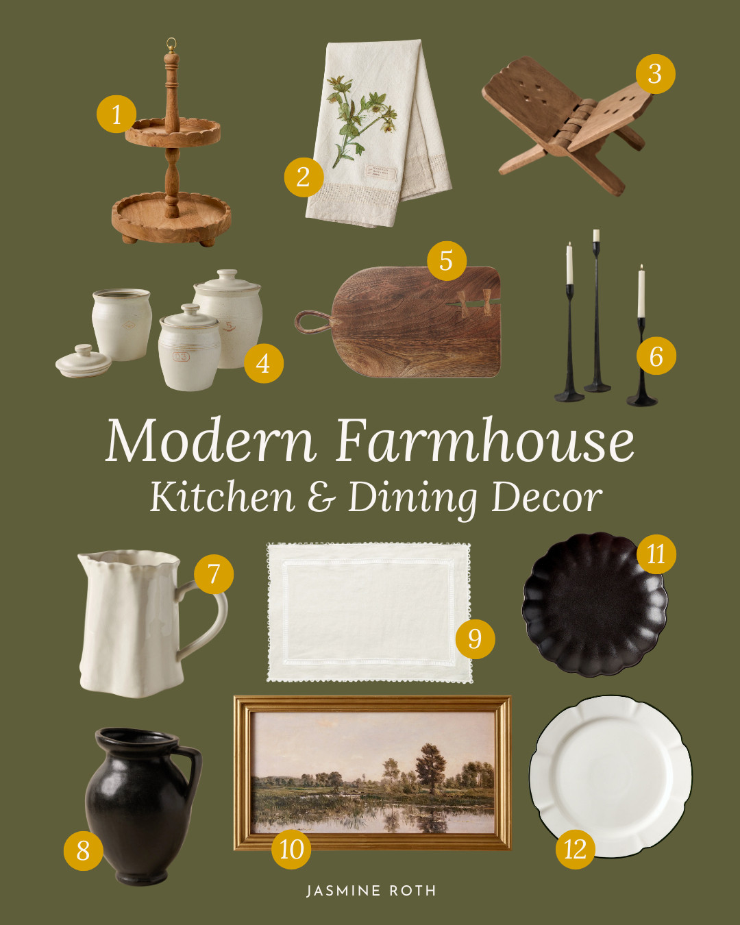 Modern Farmhouse Kitchen & Dining Decor 

 #LTKSeasonal #LTKHome #LTKStyleTip