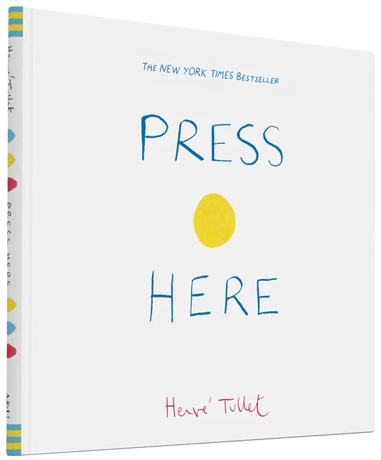 Herve Tullet: Press Here (Hardcover) | Walmart (US)