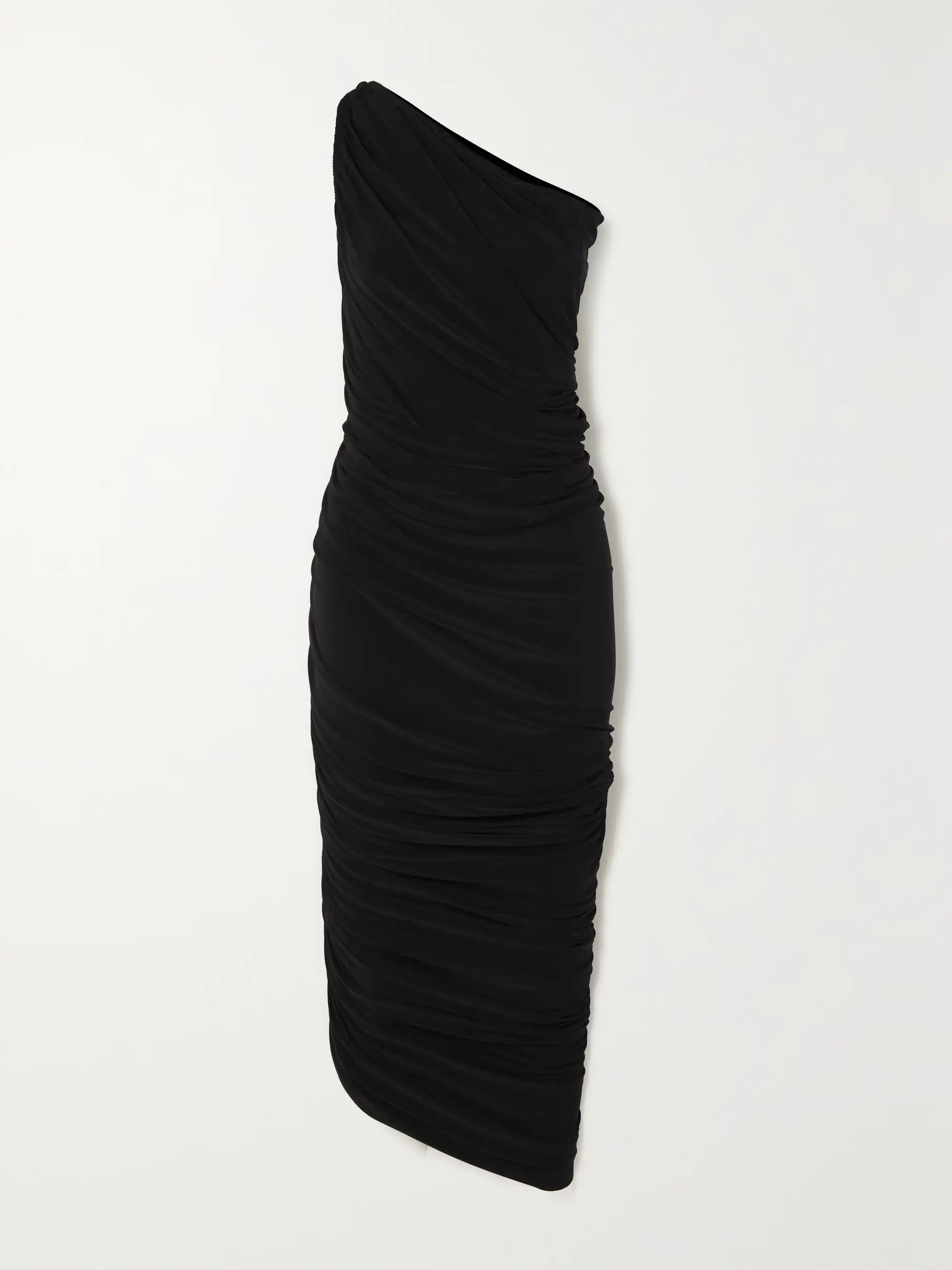 Diana one-shoulder ruched stretch-jersey gown | NET-A-PORTER (UK & EU)