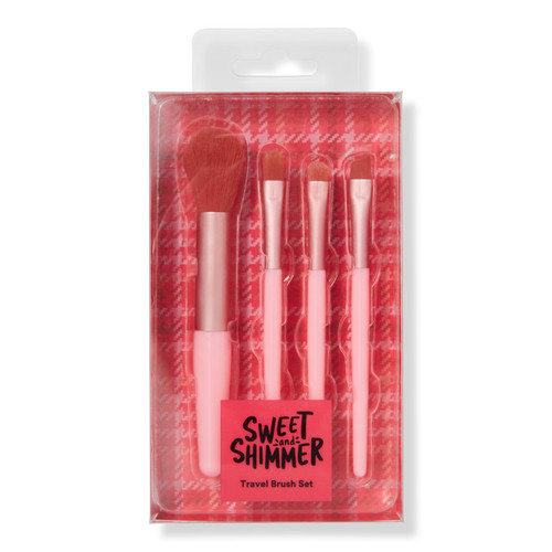 Sweet & ShimmerTravel Makeup Brush Set | Ulta