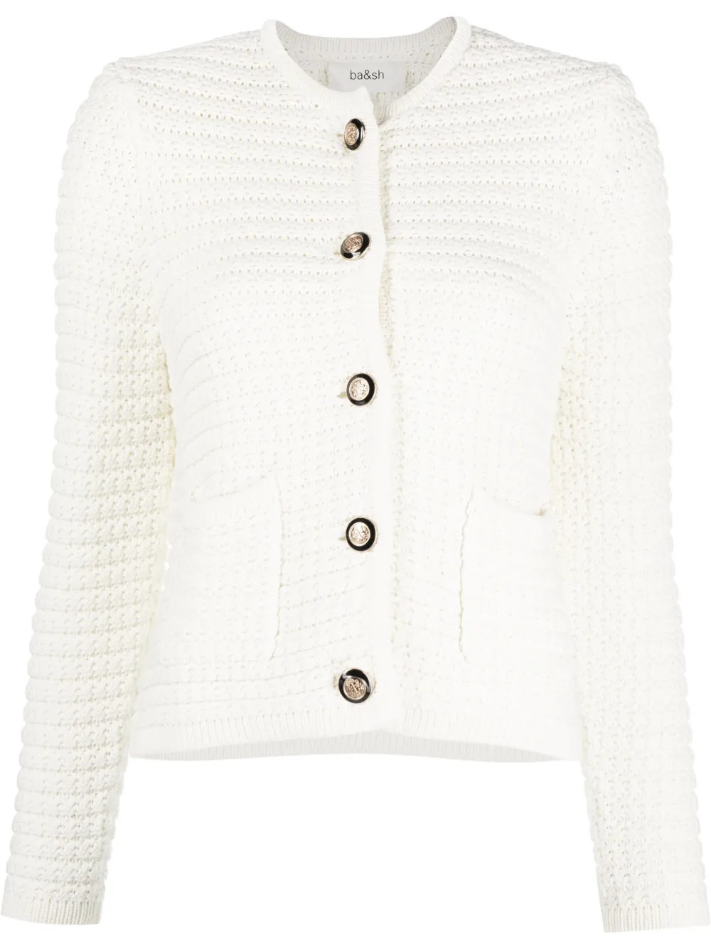 Ba&Sh Gaspard round-neck Cardigan  - Farfetch | Farfetch Global