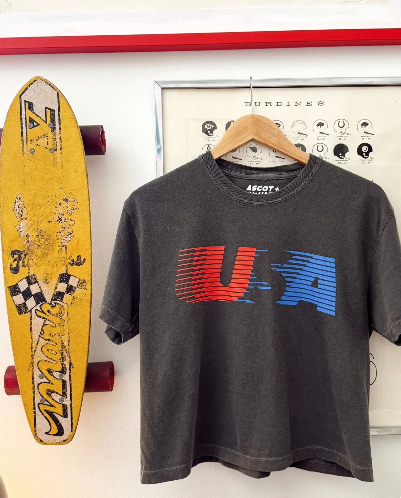 A+H Retro USA Crop Top | Ascot + Hart