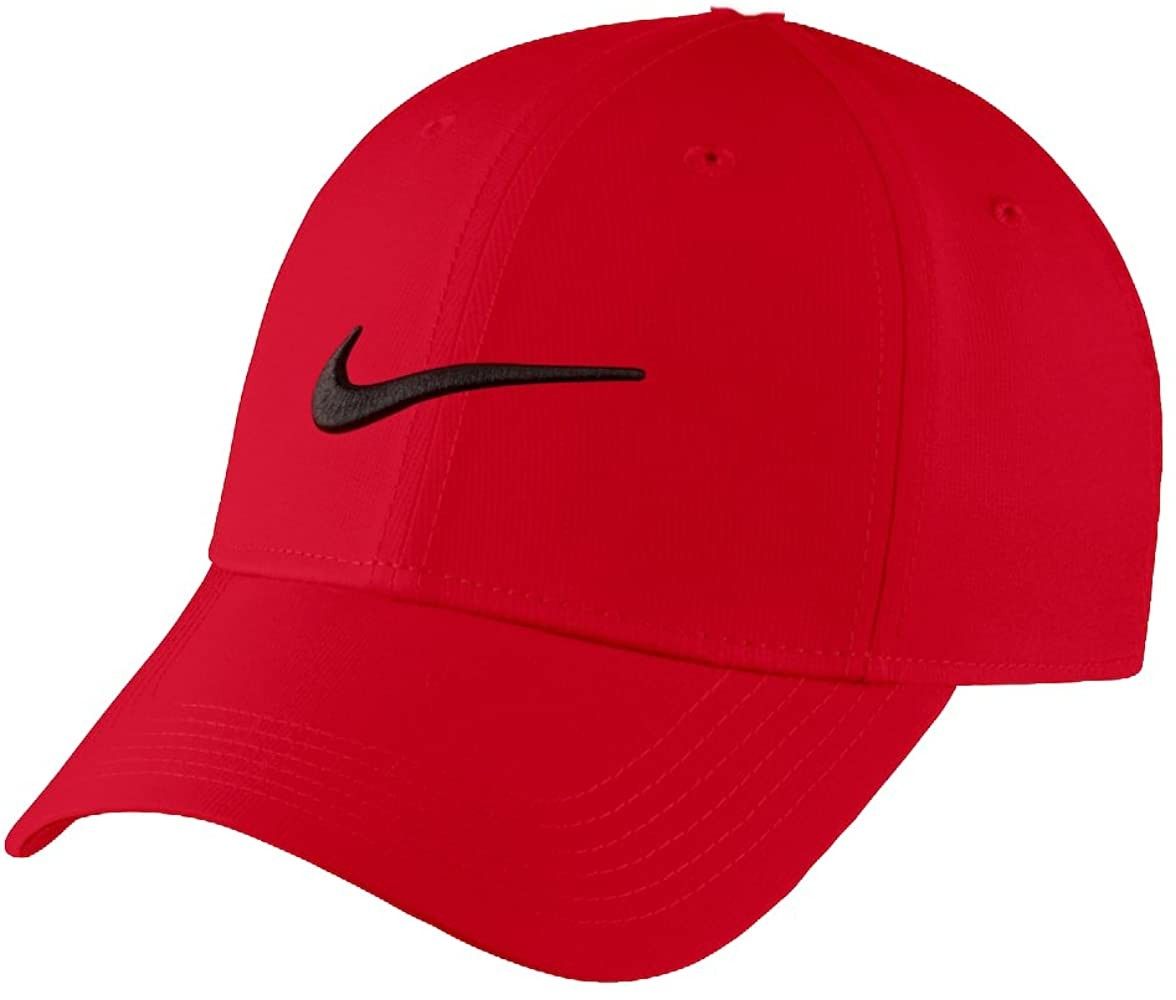 Nike Solid Swoosh Cotton Baseball Cap | Amazon (US)