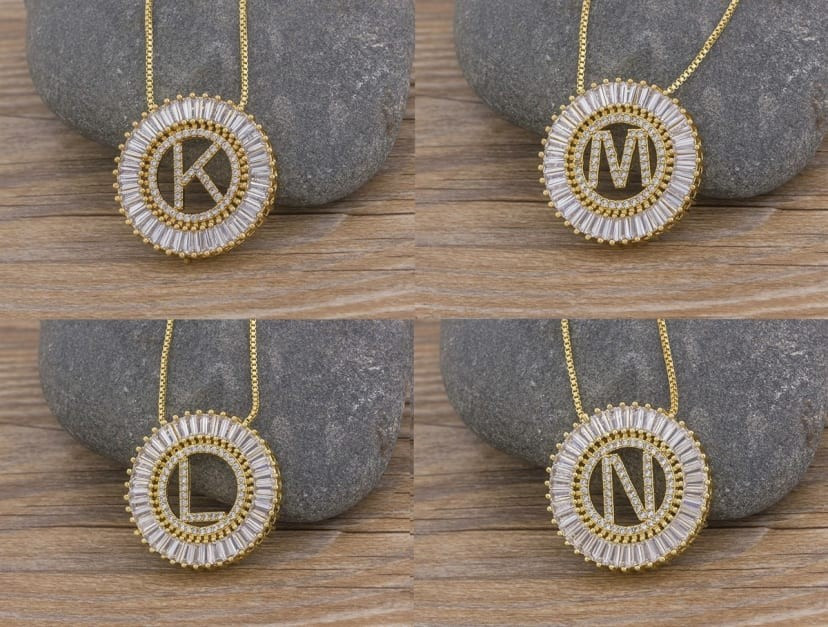 Sunburst Initial Necklaces | Lorna Jane (US)