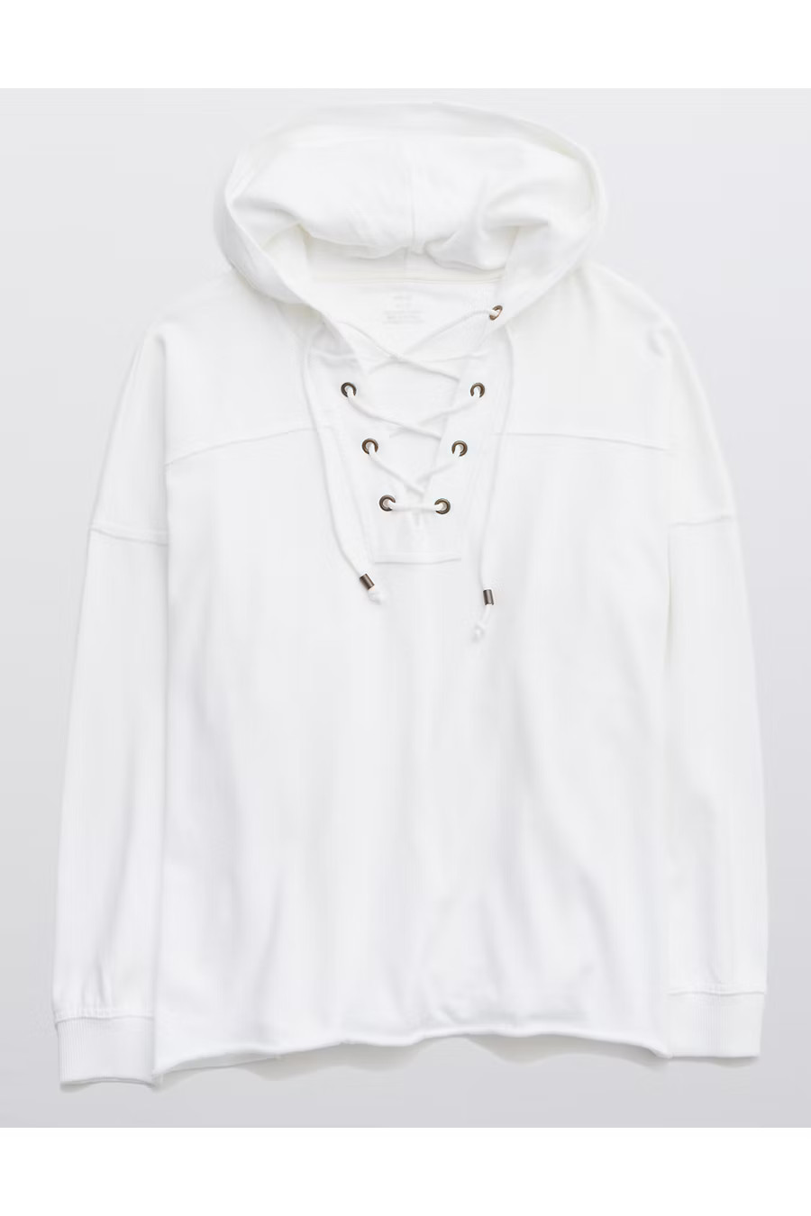 Aerie Lace Up Hoodie | American Eagle Outfitters (US & CA)