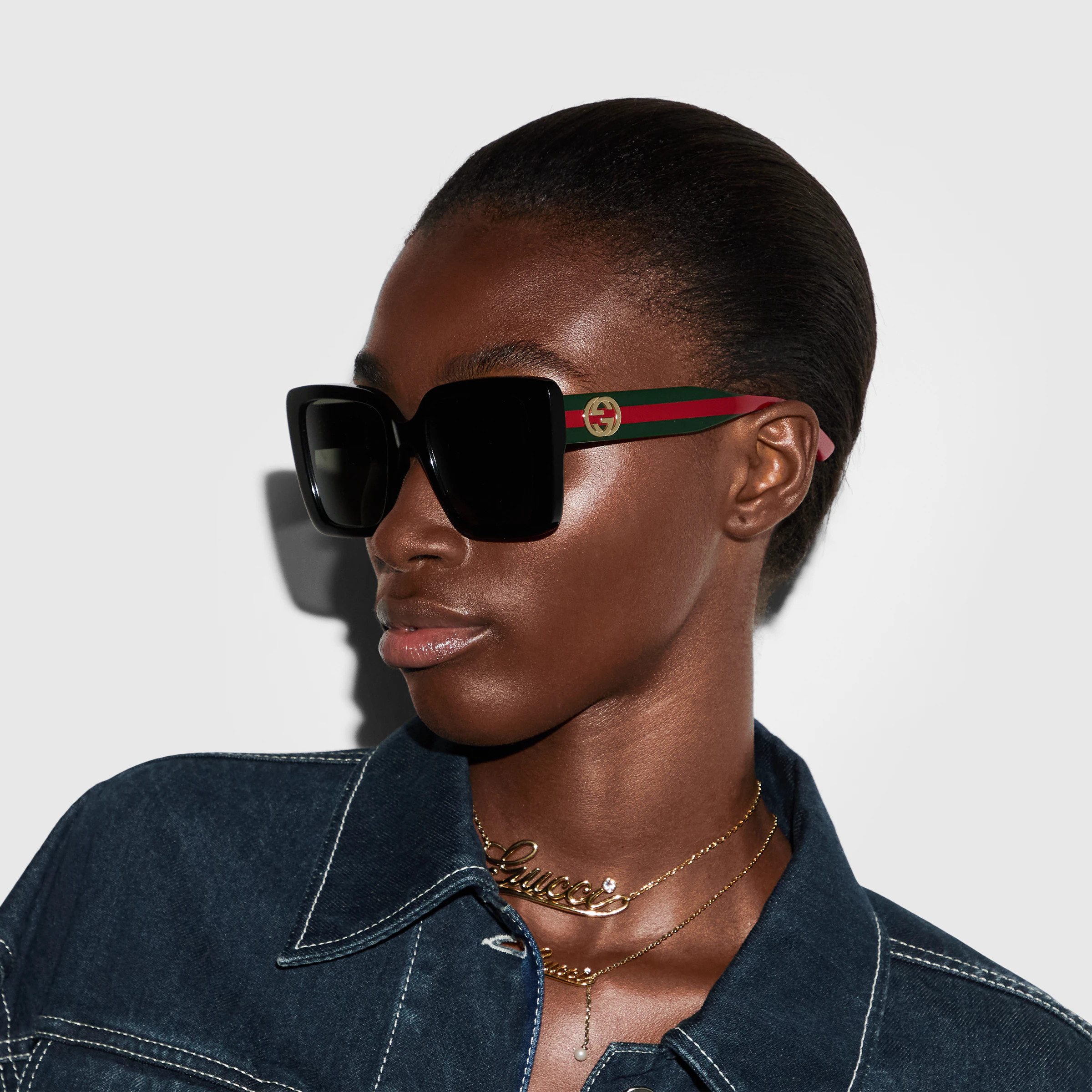 Square frame sunglasses | Gucci (US)