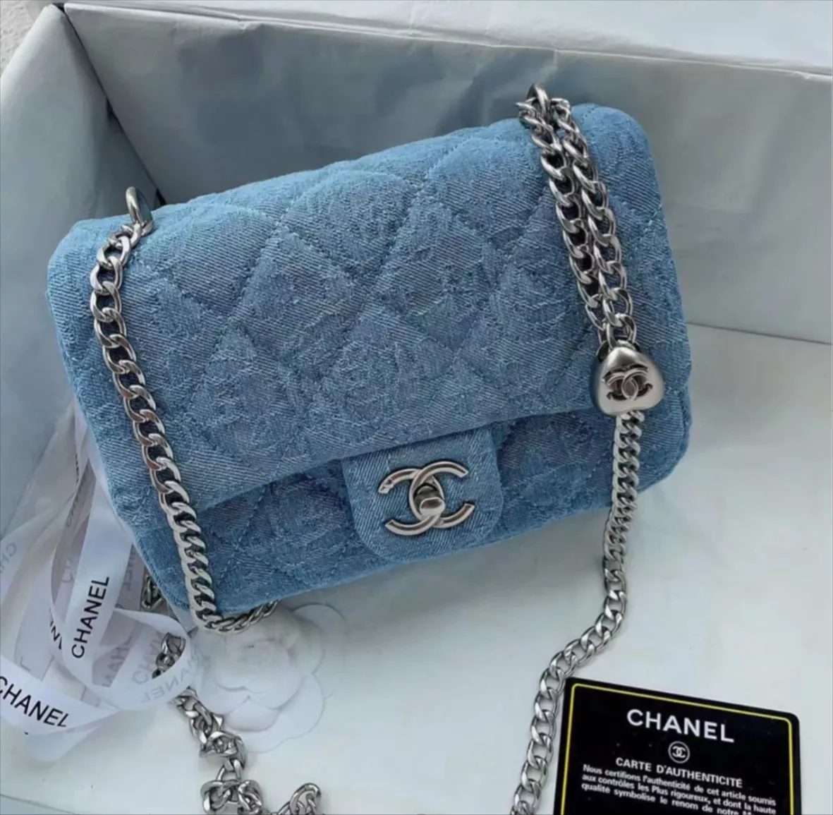 Chanel Denim Bag -  UK