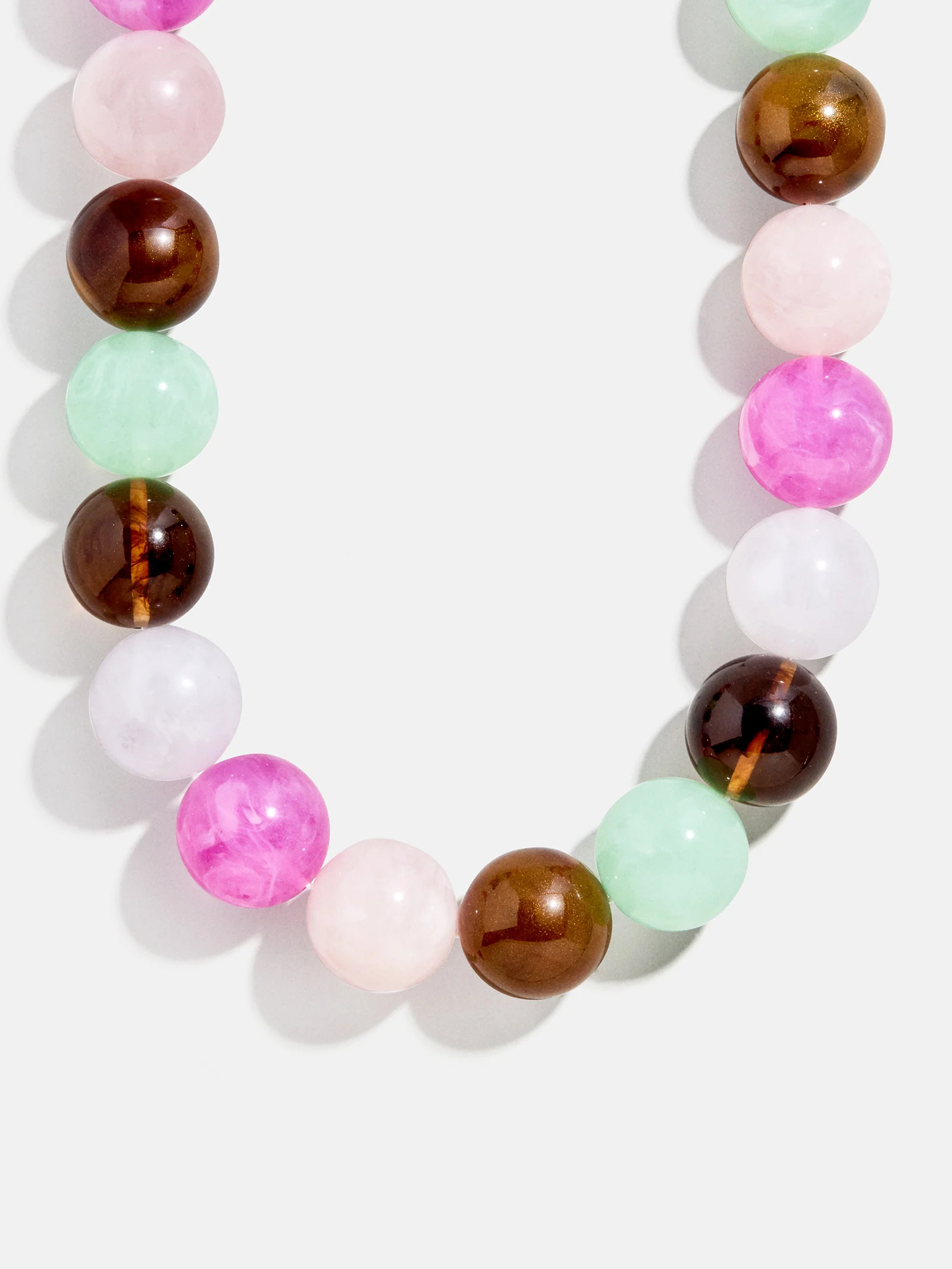 Jane Beaded Necklace - Pink Multi | BaubleBar