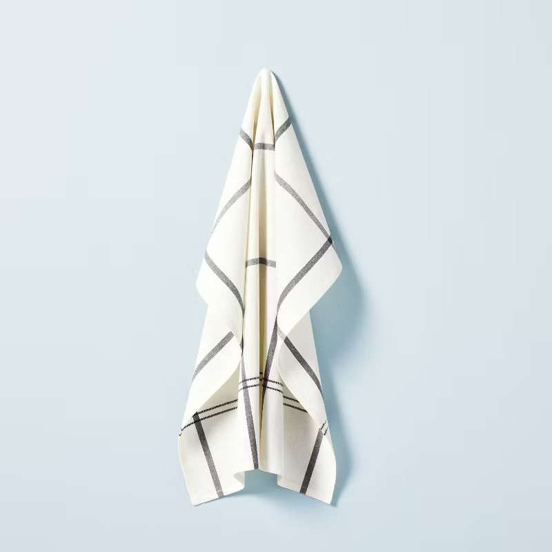 Grid Lines Flour Sack Kitchen Towel - Hearth & Hand™ with Magnolia | Target