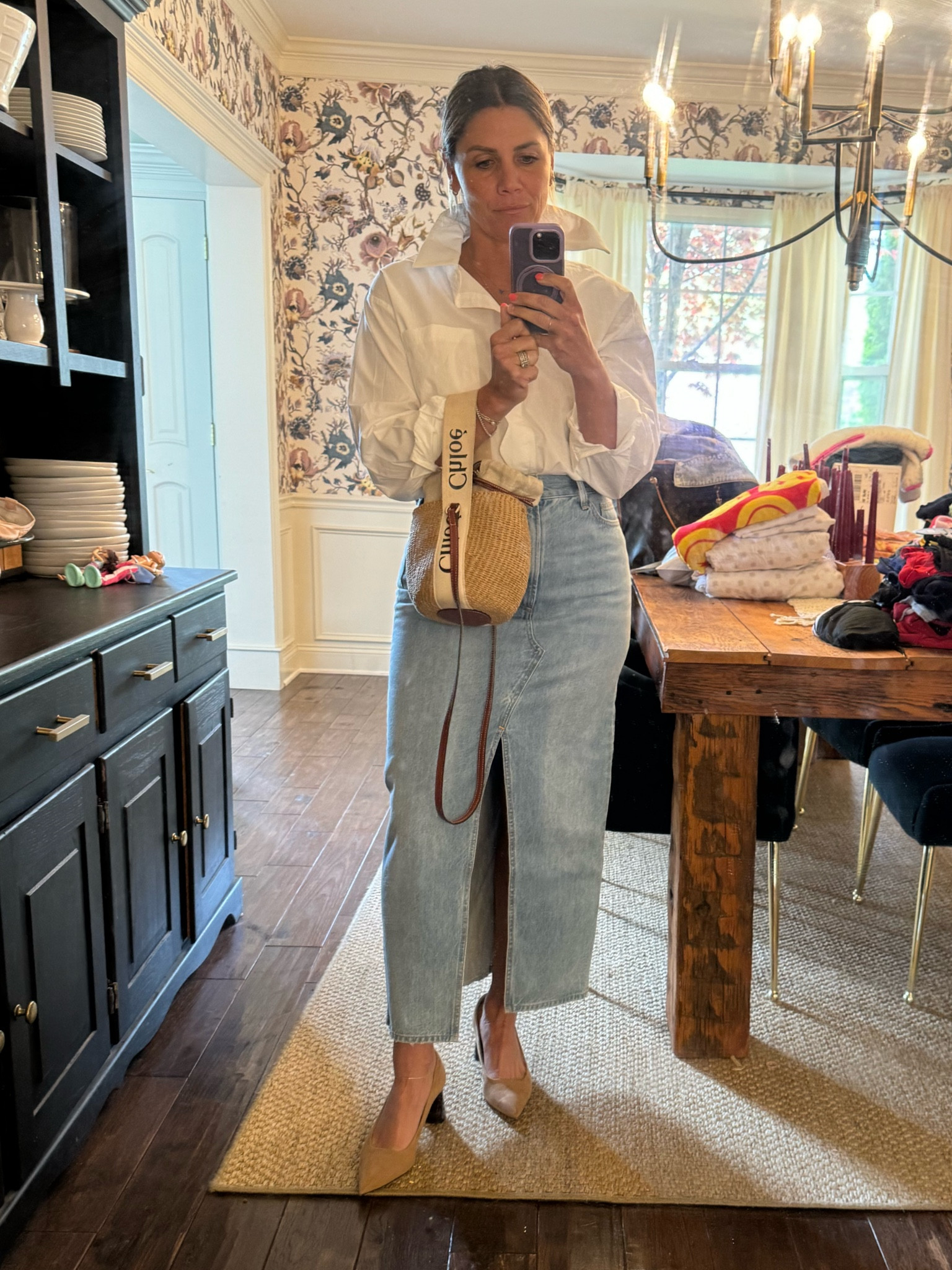 The laundry isn’t put away but this outfit has done its job. 

#LTKmidsize