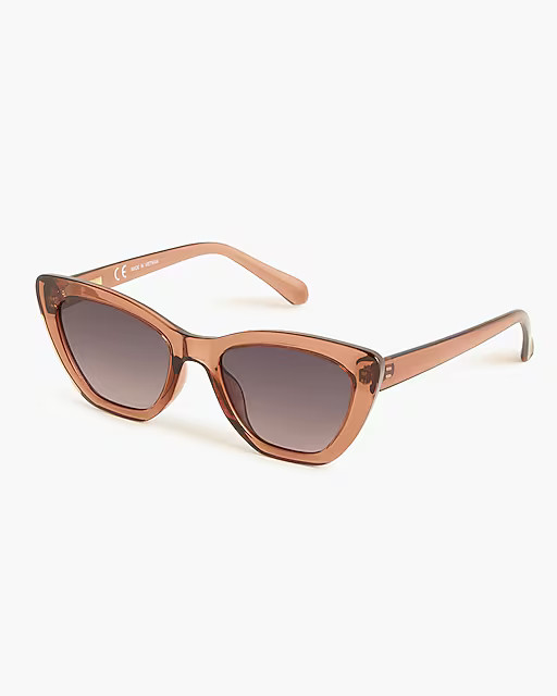 Rectangular cat-eye sunglasses | J.Crew Factory
