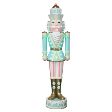 Candy Sweet Decorative Nutcracker, Multicolor, 72", by Holiday Time | Walmart (US)