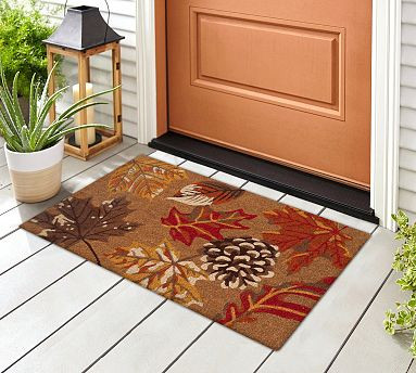 Fall Leaves Doormat | Pottery Barn (US)