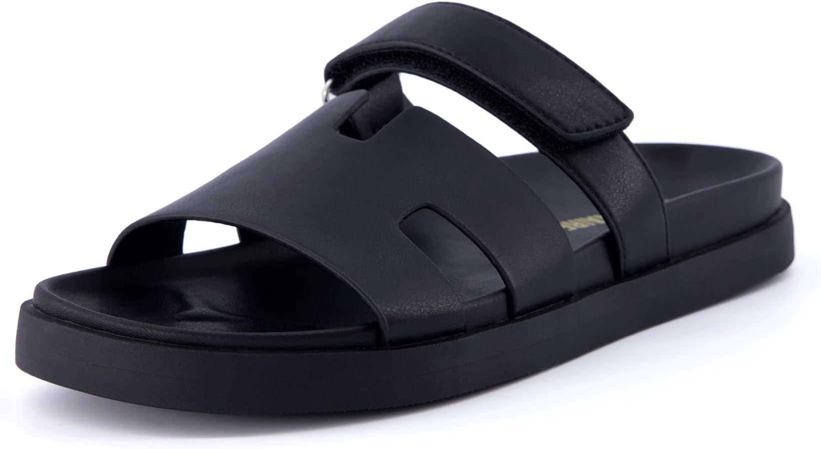 CUSHIONAIRE Women's Lotto footbed sandal with +Comfort, Wide Widths Available | Amazon (US)