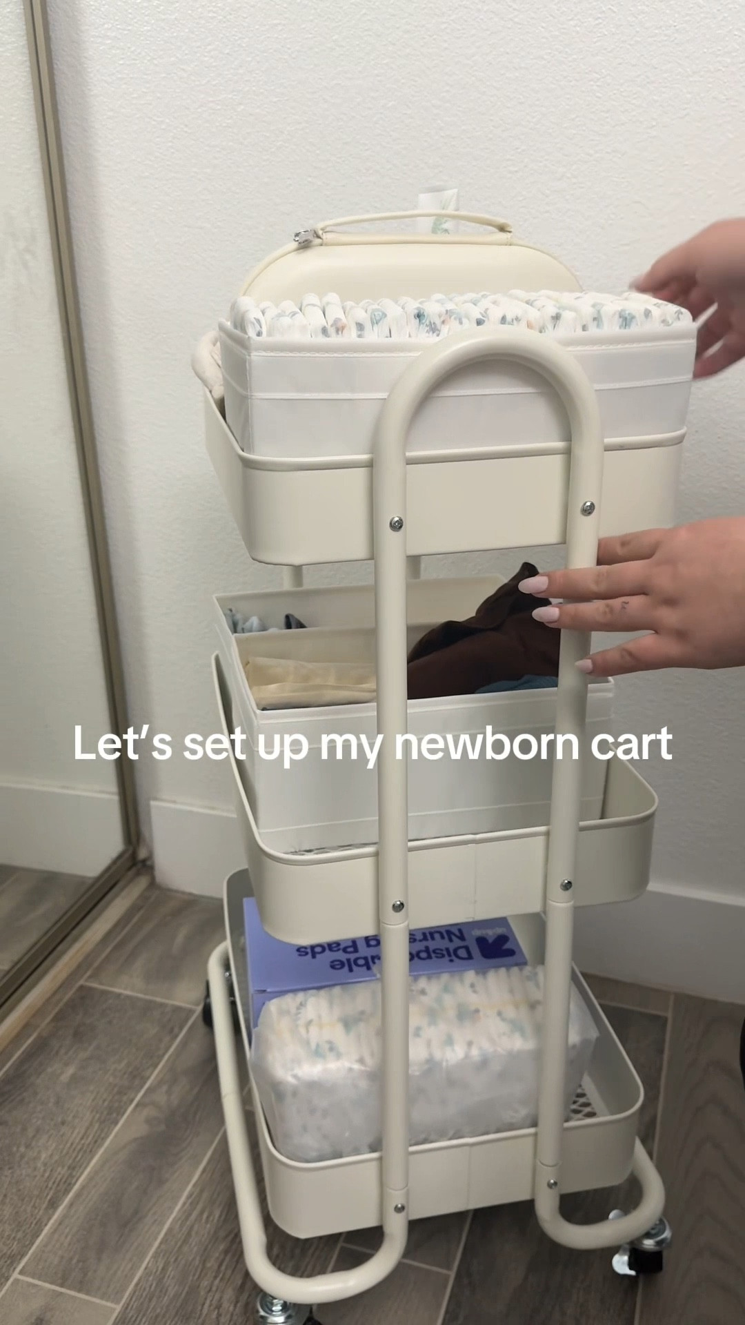 Planning to add extra wipes & a bin for snacks and drink mixes, but what else am I missing? So happy with this cart and have already been using it before baby! 

#LTKBaby #LTKBump