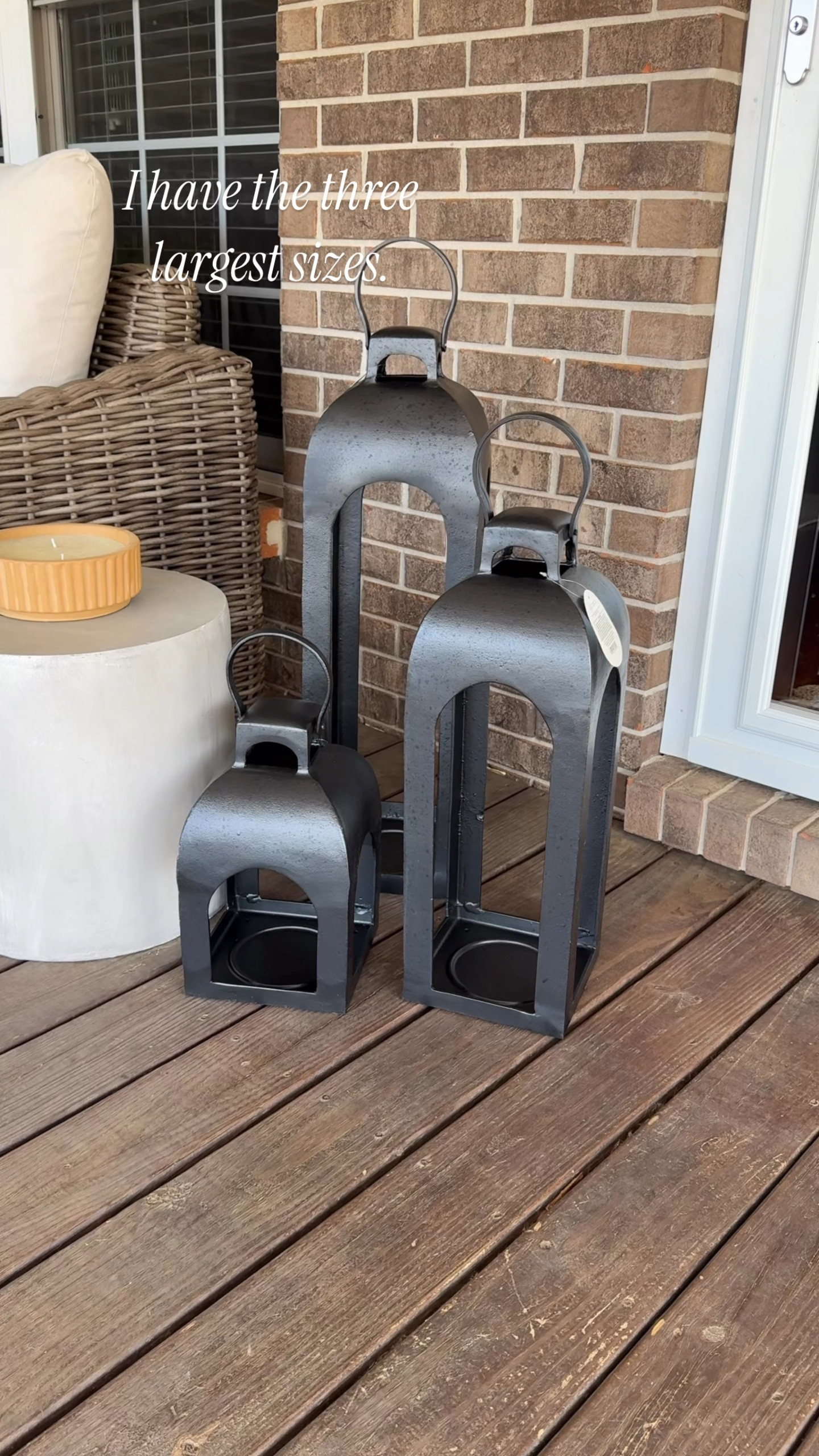 Last day to save 40% off these Threshold outdoor lanterns at Target! I grabbed the black and they also come in a dreamy aged gold color! 

#LTKHome #LTKSaleAlert #LTKSeasonal