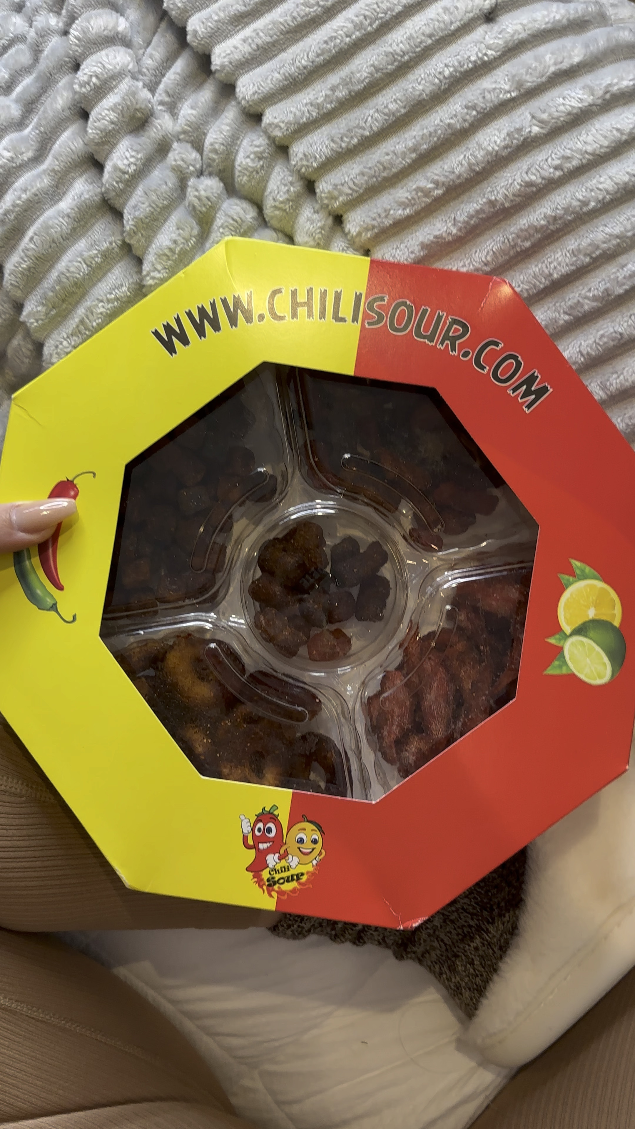 CHILI SOUR Mix Gummy Gift Tray, Spicy Sweet & Sour Assortment Holiday Box 2 Lb



#LTKGiftGuide #LTKfindsunder50 #LTKfindsunder100