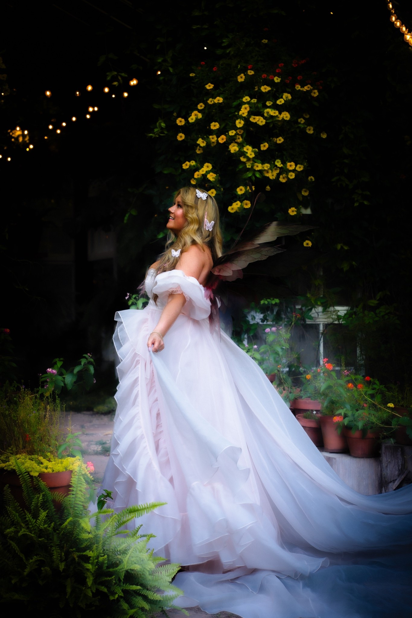 Fantasy fae photoshoot🧚 

Fantasy dress, ballgown, fairy wings, Fairycore, Cottagecore, Ethereal, Fantasy style, Princess vibes, Off-shoulder gown, Butterfly accessories, Fairy wings, Fairytale wedding, Fantasy cosplay, romantic photoshoot 

📸 Haven Elizabeth Photography 

#LTKHalloween #LTKParties #LTKMidsize