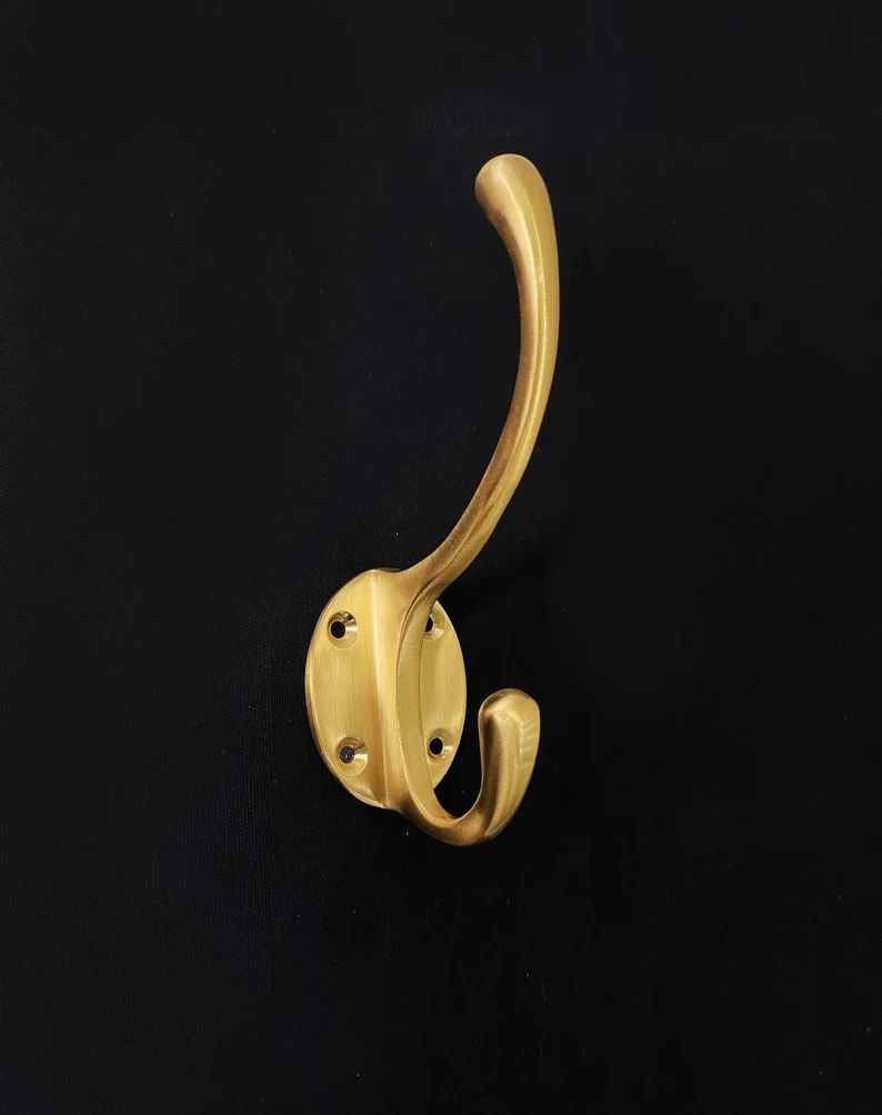 Classic Brass Hat & Coat Hook - Etsy Canada | Etsy (CAD)
