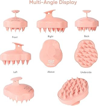 URTHEONE Scalp Massager Shampoo Brush, Hair Scalp Scrubber Head Massager with Soft Silicone Brist... | Amazon (US)